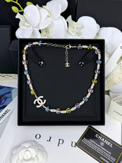 [⭐Luxery]26C New Spring Collection Colorful Transparent Resin Necklace