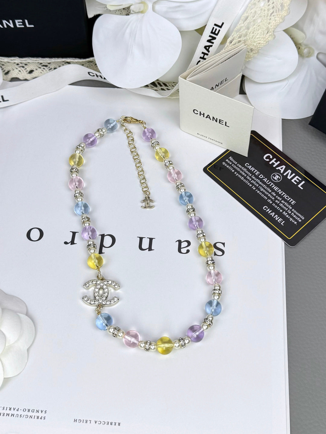[⭐Luxery]26C New Spring Collection Colorful Transparent Resin Necklace