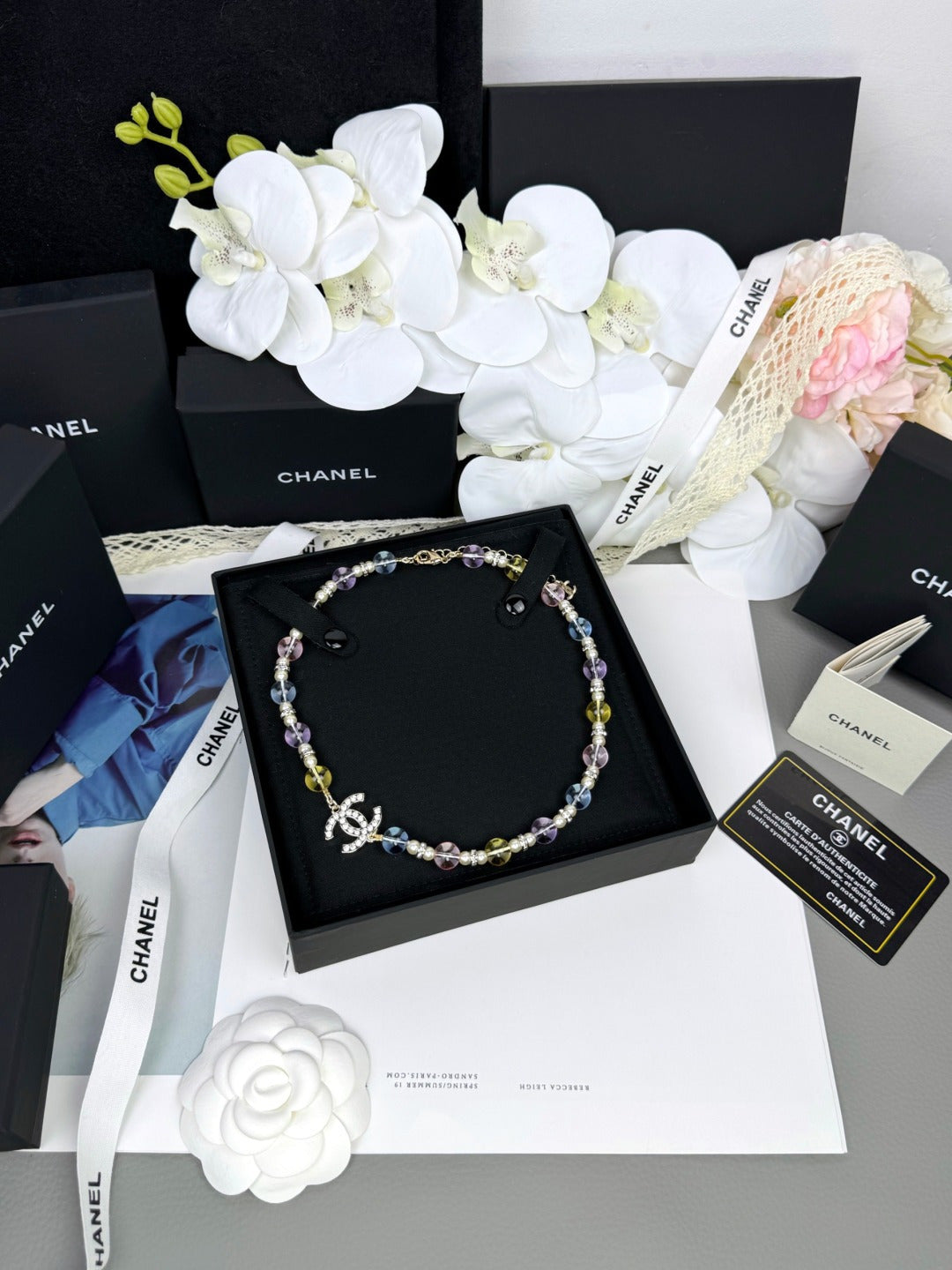 [⭐Luxery]26C New Spring Collection Colorful Transparent Resin Necklace