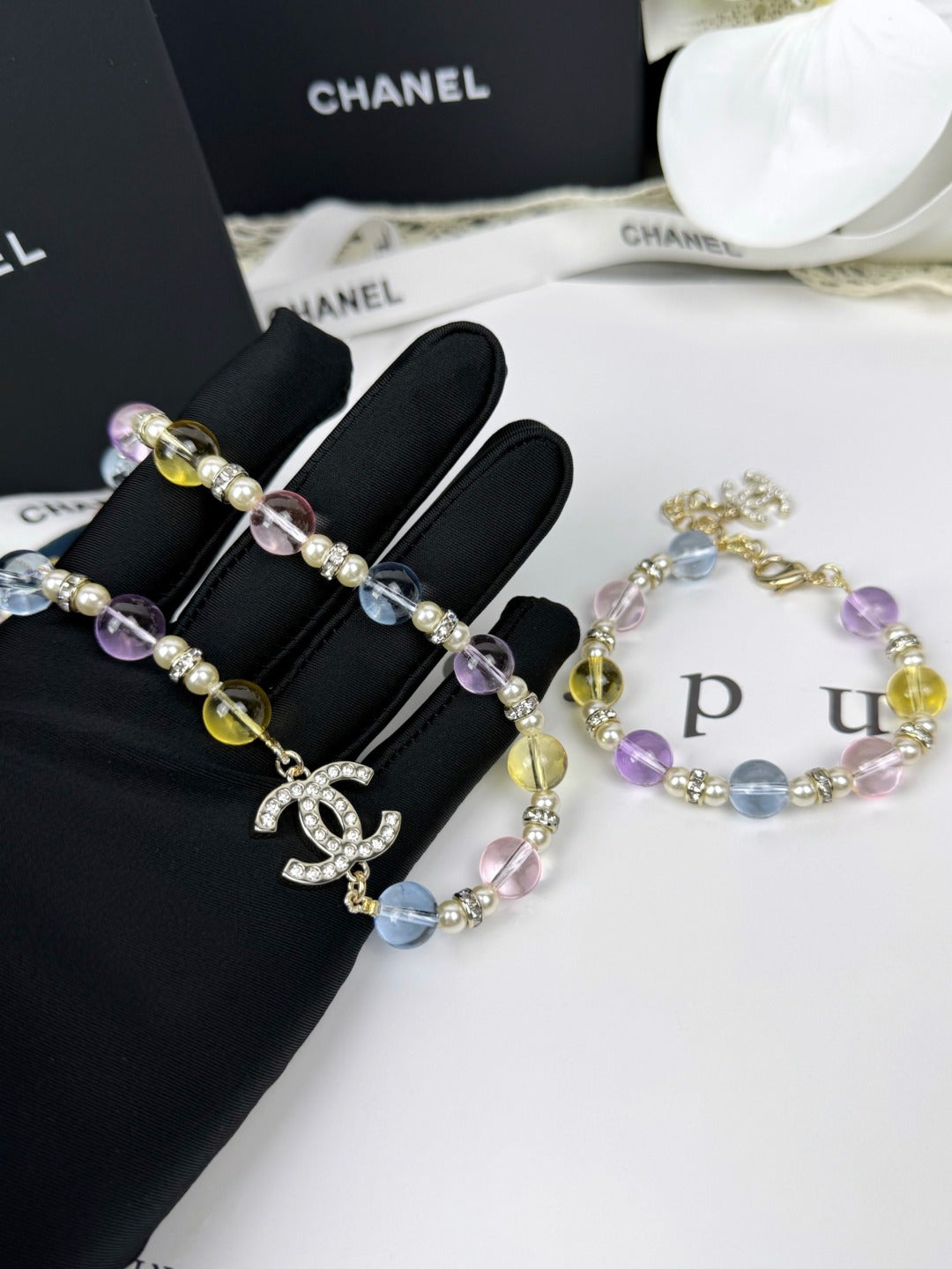 [⭐Luxery]26C New Spring Collection Colorful Transparent Resin Necklace