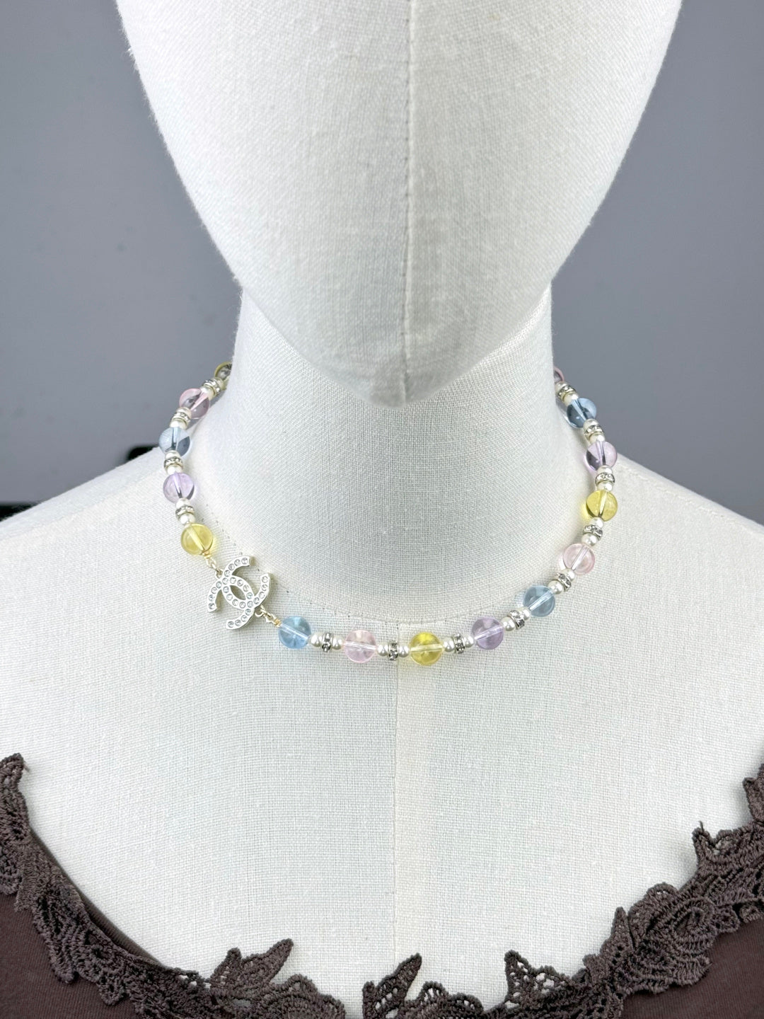 [⭐Luxery]26C New Spring Collection Colorful Transparent Resin Necklace