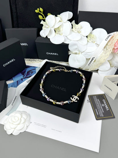 [⭐Luxery]26C New Spring Collection Colorful Transparent Resin Necklace