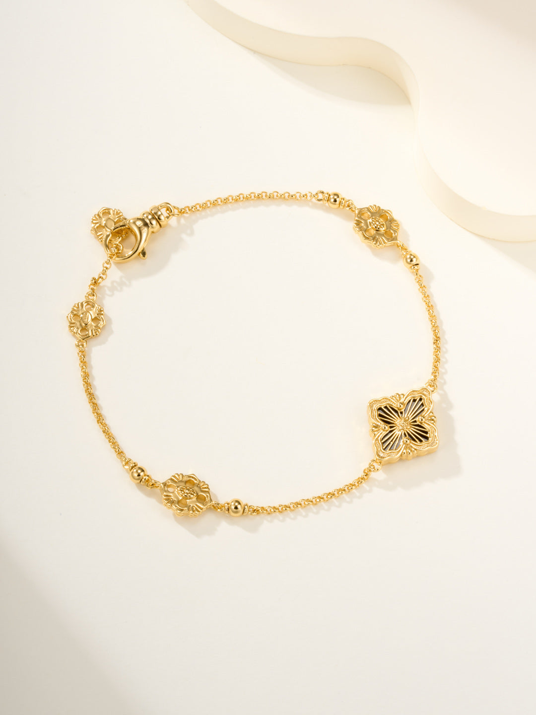 [⭐Luxery]B.C.L ENAMELED One-Flower Bracelet（Various Colors)