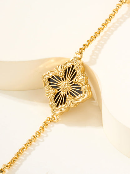 [⭐Luxery]B.C.L ENAMELED One-Flower Bracelet（Various Colors)