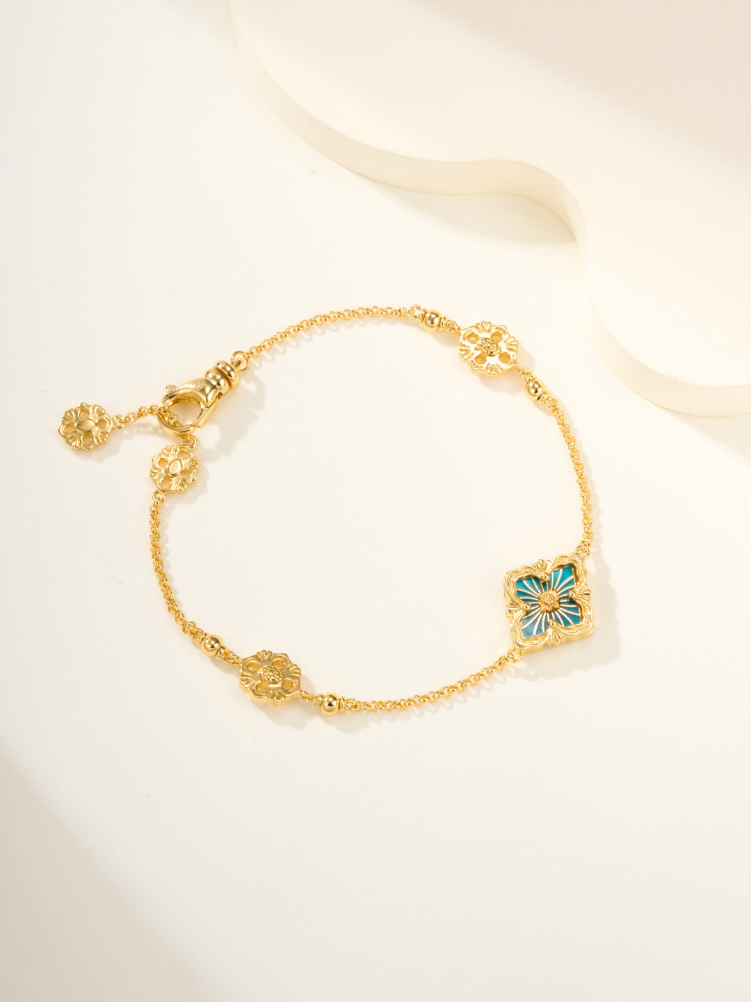 [⭐Luxery]B.C.L ENAMELED One-Flower Bracelet（Various Colors)