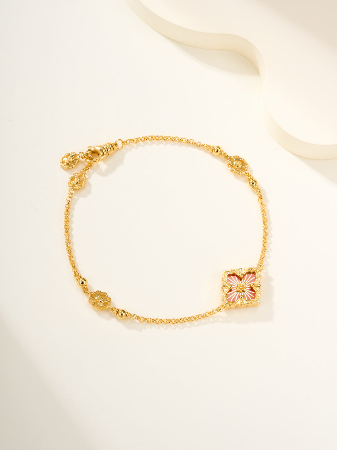 [⭐Luxery]B.C.L ENAMELED One-Flower Bracelet（Various Colors)