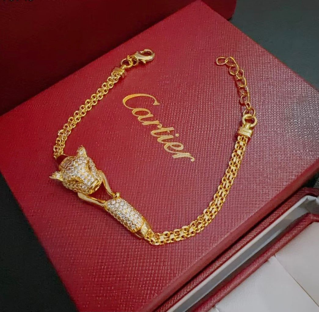 [⭐Luxery Jewelry] PANTHERE  BRACELET DIAMONDS