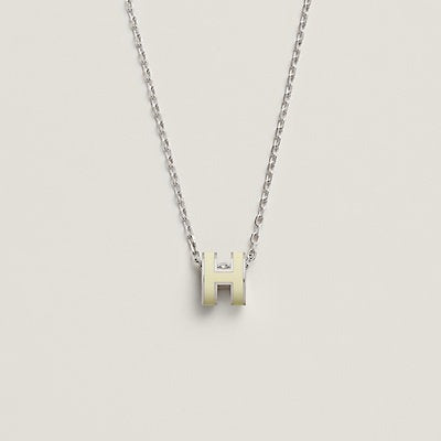 [⭐Luxery]HM CLIC YELLOW ENAMEL GOLD NECKLACE