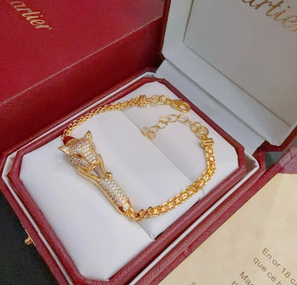 [⭐Luxery Jewelry] PANTHERE  BRACELET DIAMONDS
