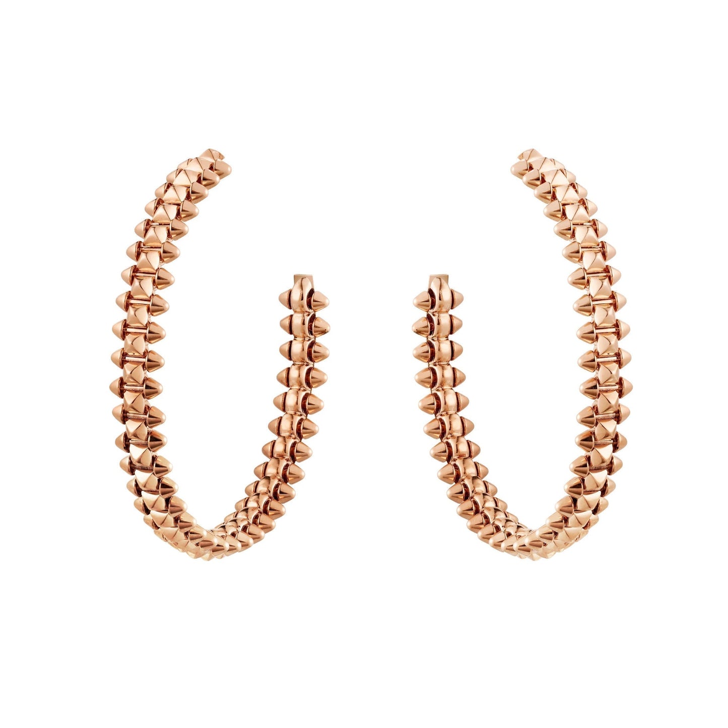 [⭐Luxery]CLASH LARGE HOOP EARRINGS