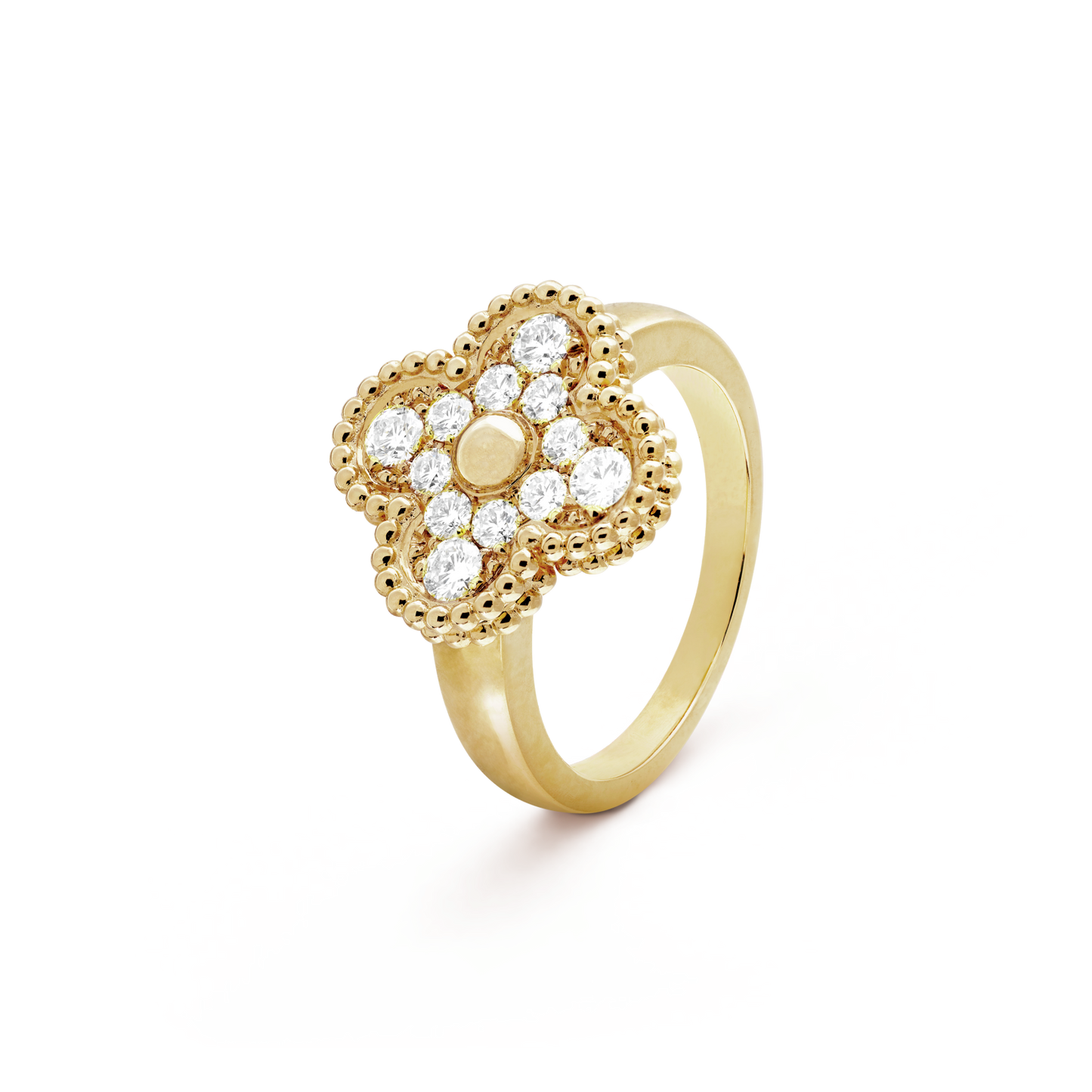 [⭐Luxery]CLOVER DIAMOND RING