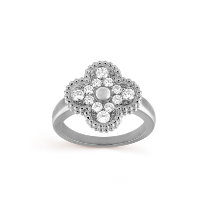 [⭐Luxery]CLOVER DIAMOND RING