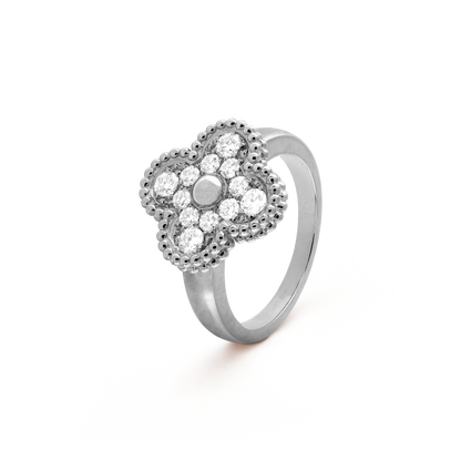 [⭐Luxery]CLOVER DIAMOND RING