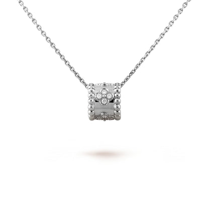 [⭐Luxery]PERLEE PEDANT SIVLER DIAMOND NECKLACE