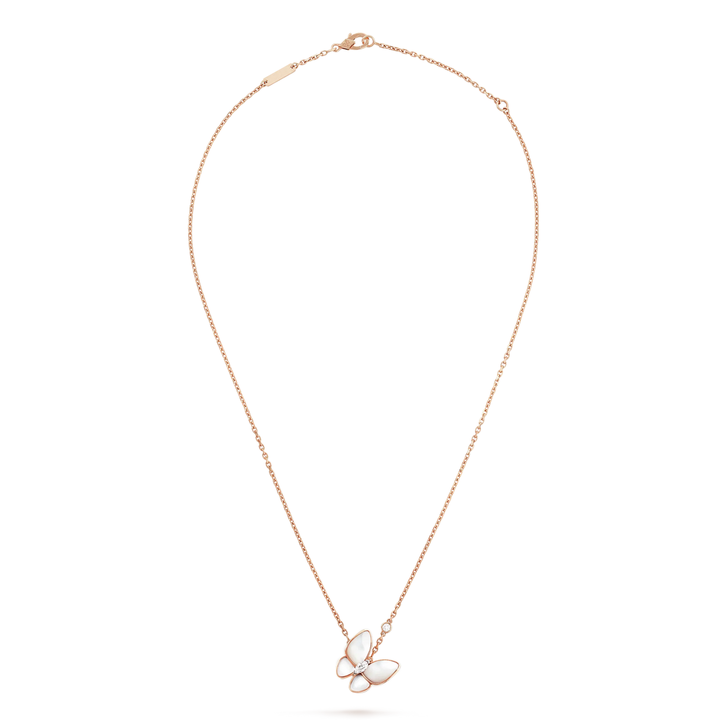 [⭐Luxery]BUTTERFLY MOP DIAMOND NECKLACE