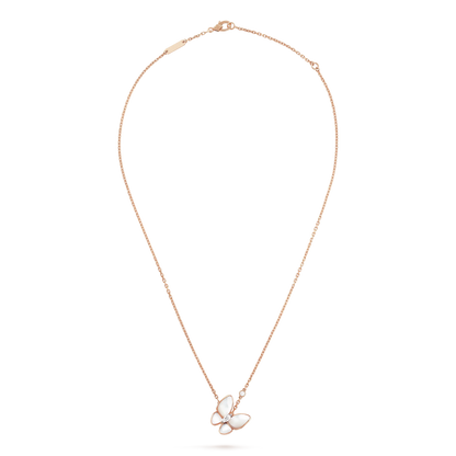 [⭐Luxery]BUTTERFLY MOP DIAMOND NECKLACE