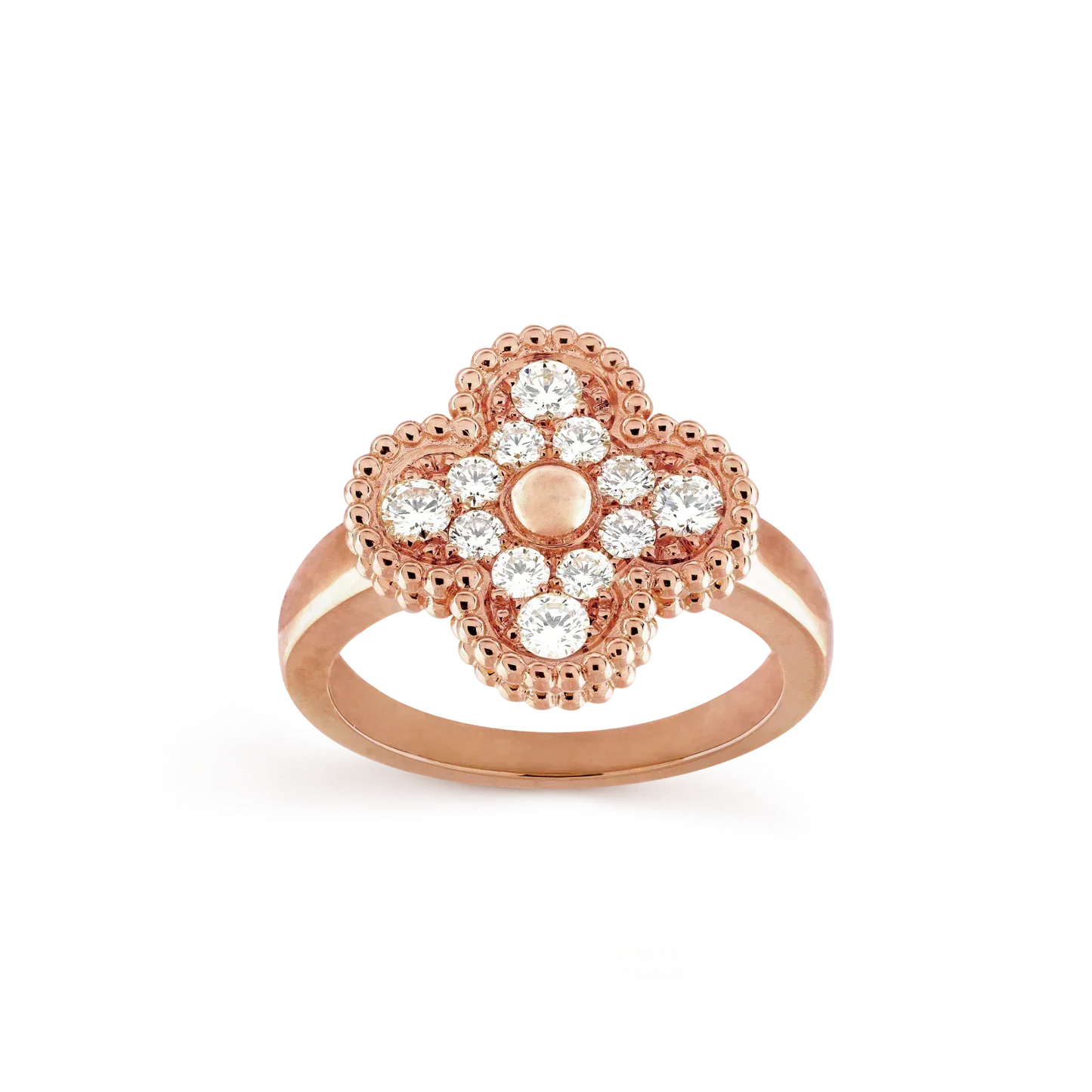 [⭐Luxery]CLOVER DIAMOND RING