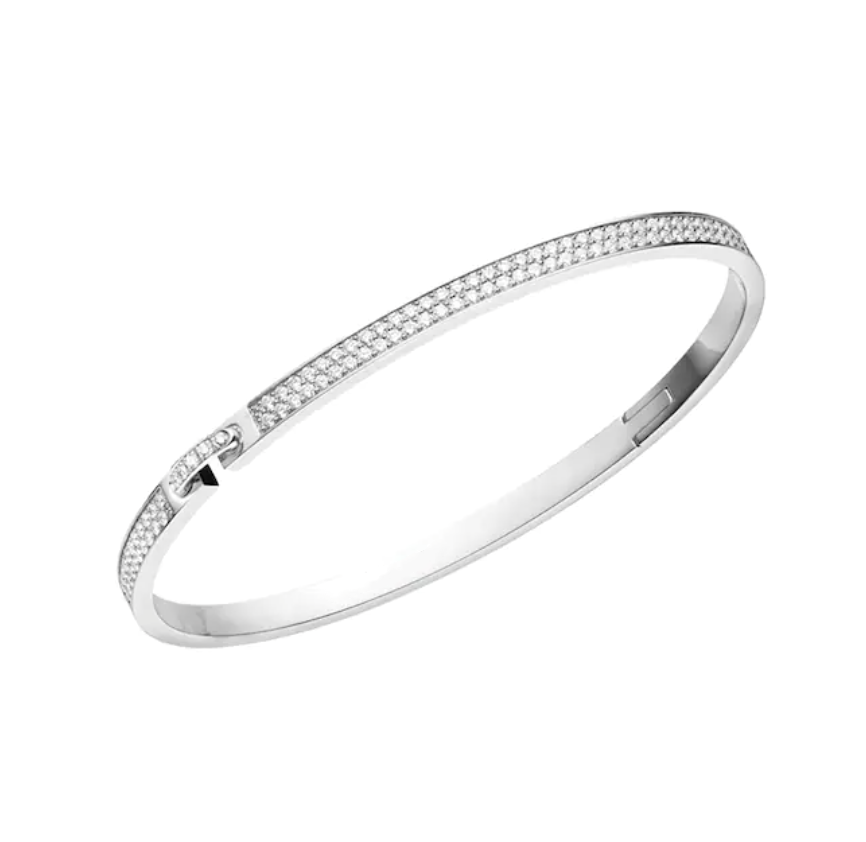 [⭐Luxery]LIENS VIDENCE DIAMOND PAVED BRACELET