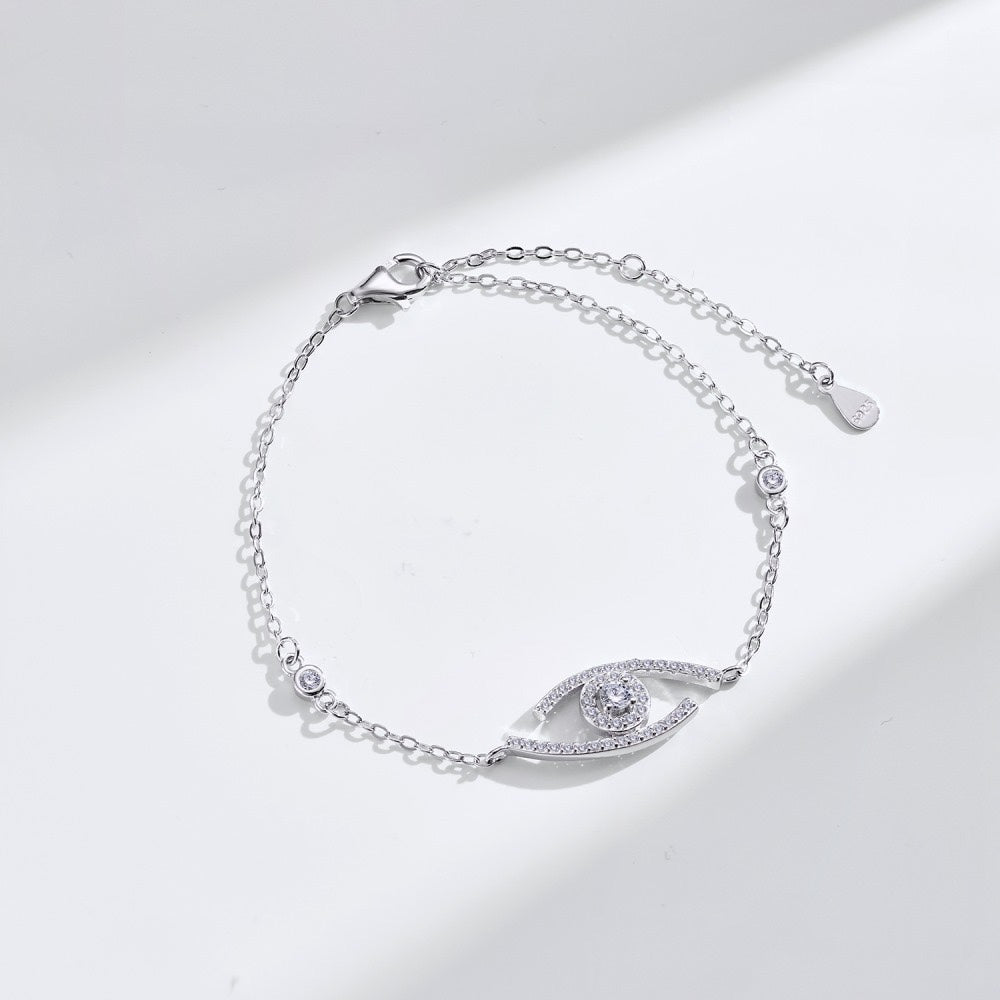 [⭐Luxery]Demo Eye Pave-Set Diamond Bracelet