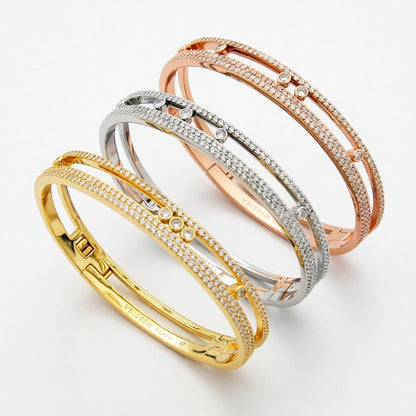 [⭐Luxery]Move Romane pavé bangle