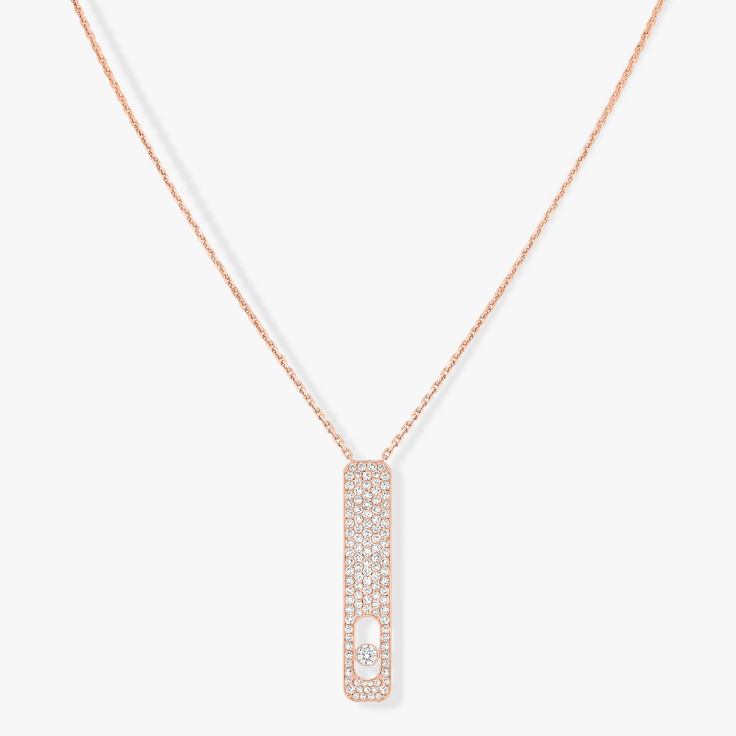 [⭐Luxery]MY FIRST DIAMOND PAVED NECKLACE