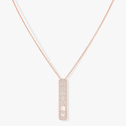 [⭐Luxery]MY FIRST DIAMOND PAVED NECKLACE
