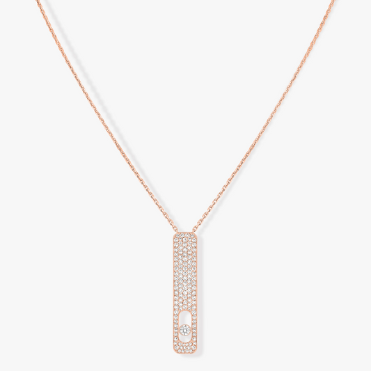 [⭐Luxery]MY FIRST DIAMOND PAVED NECKLACE
