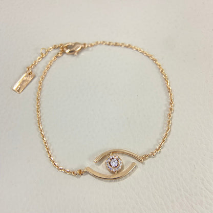 [⭐Luxery]Demo Eye Pave-Set Diamond Bracelet