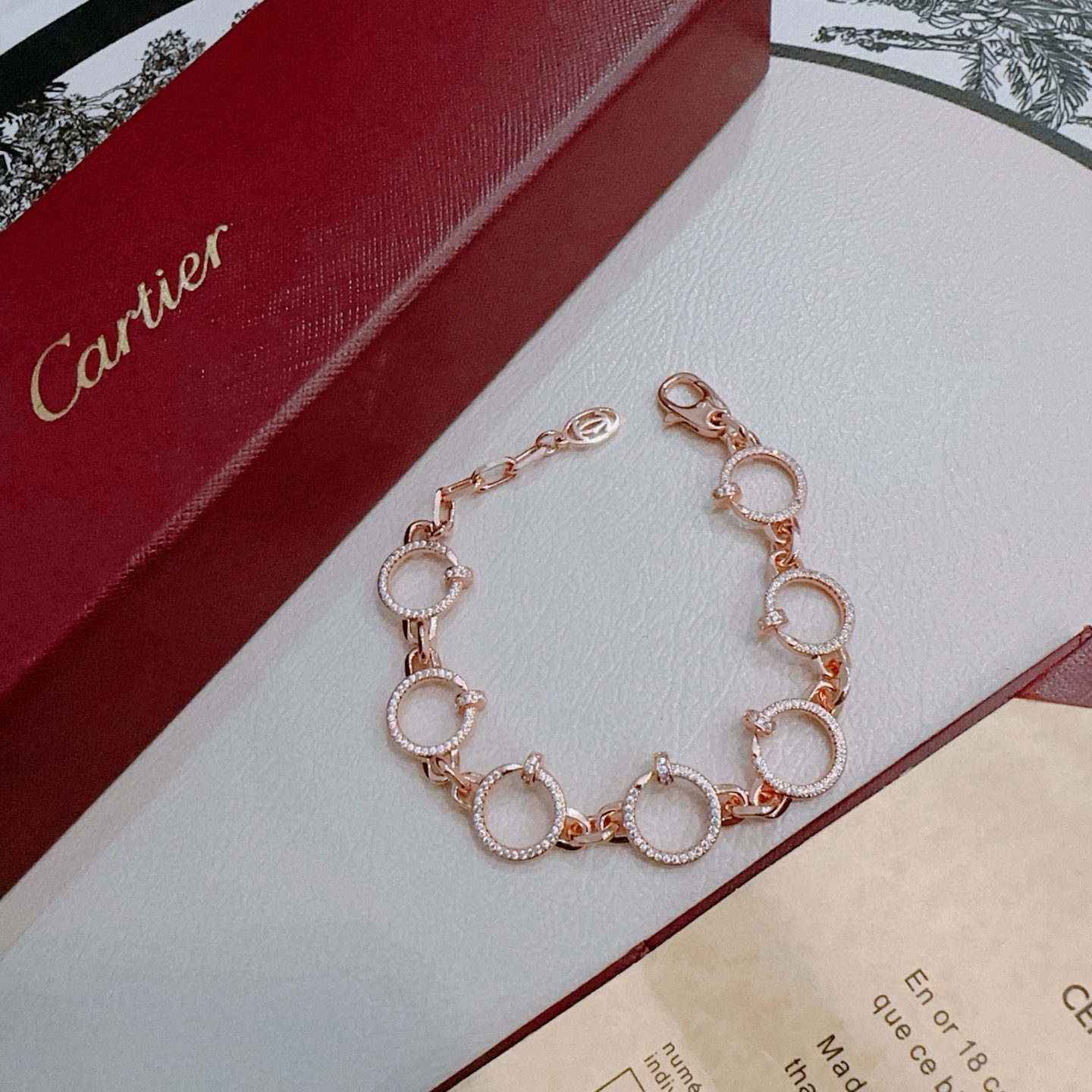 [⭐Luxery Jewelry] LOVE&JUSTE BRACELET DIAMONDS