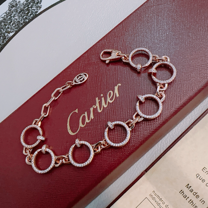 [⭐Luxery Jewelry] LOVE&JUSTE BRACELET DIAMONDS