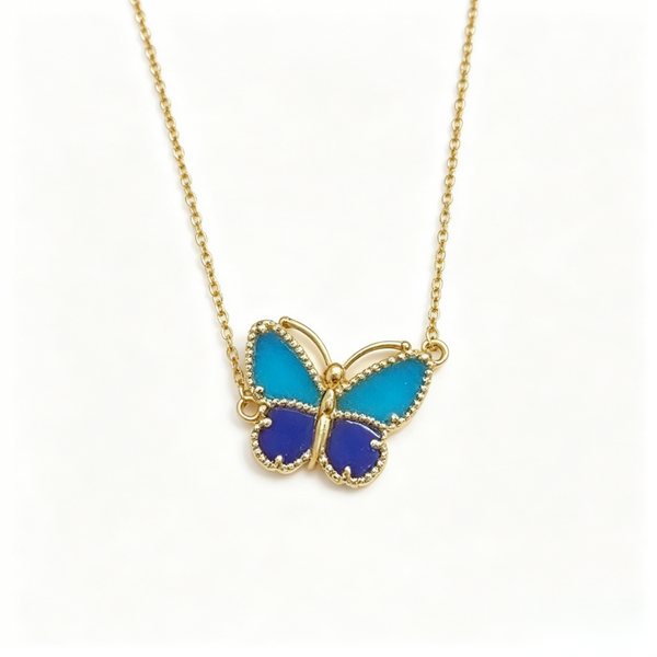 [⭐Luxery]  2026 NEW LUCKY BUTTERFLY 1 MOTIFS NECKLACE