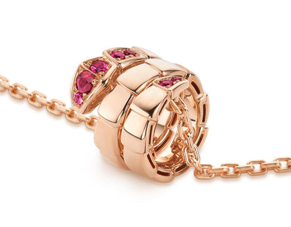 [⭐Luxery]SERPENTI PEDANT NECKLACE