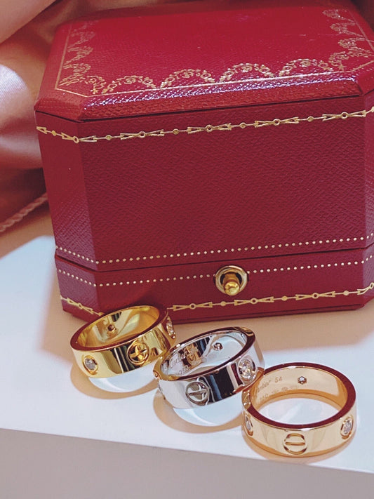 [⭐Luxery]Three-Diamond Ring