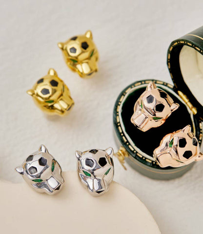 [⭐Luxery]CHRRTAH-PRINT STUD EARRINGS, THREE COLORS