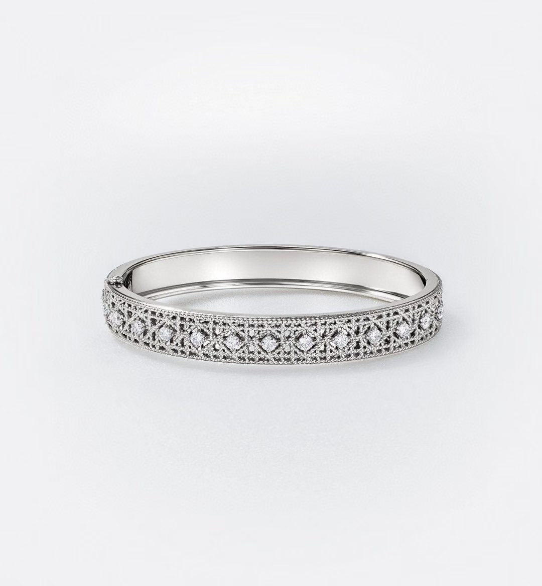 [⭐Luxery]2026 WOVEN-PATTERN BRACELET SET WITH FULL DIAMOND INLAY THREE-COLORS