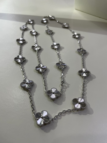 [⭐Luxery]CLOVER 20 MOTIFS SILVER LASER