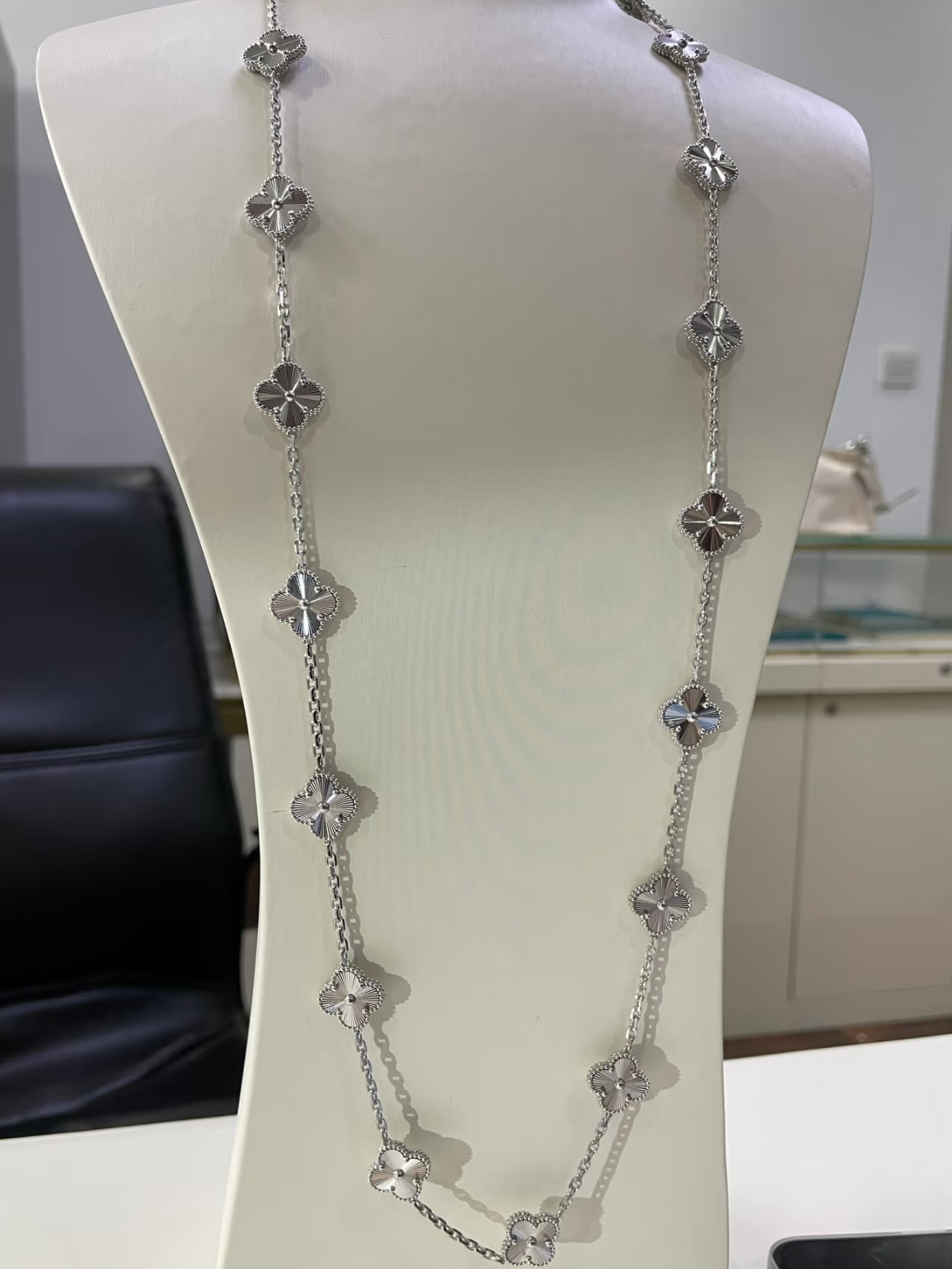 [⭐Luxery]CLOVER 20 MOTIFS SILVER LASER