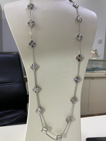 [⭐Luxery]CLOVER 20 MOTIFS SILVER LASER
