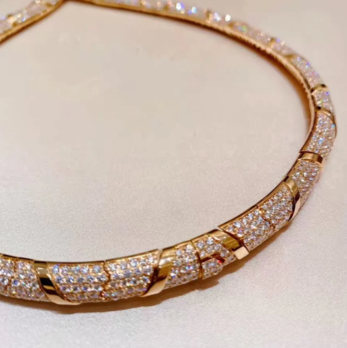 [⭐Luxery]HAUTE COUTURE GOLD SERPENTI NECKLACE