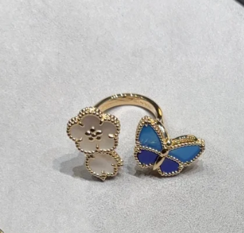 [⭐Luxery]2026 NEW TWIN BUTTERFLY LUCKY RING