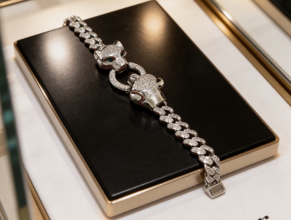 [⭐Luxery] DOUBLE PANTHER BRACELET