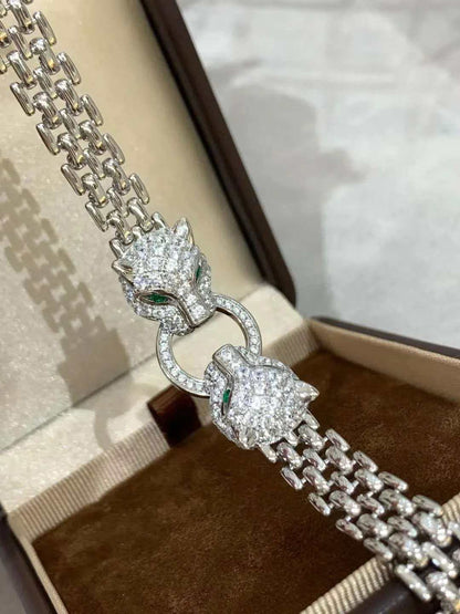 [⭐Luxery] DOUBLE PANTHER BRACELET