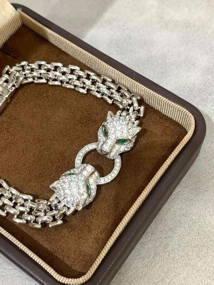 [⭐Luxery] DOUBLE PANTHER BRACELET