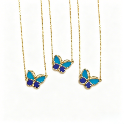 [⭐Luxery]  2026 NEW LUCKY BUTTERFLY 1 MOTIFS NECKLACE