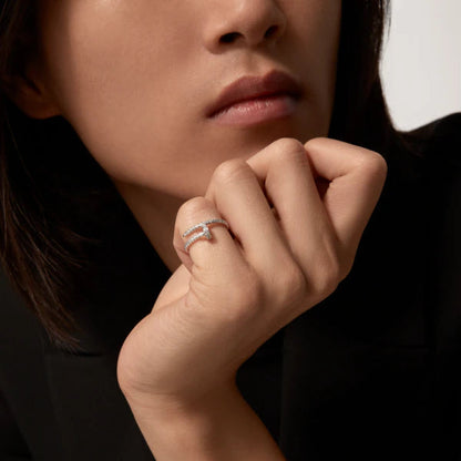 [⭐Luxery]JUSTE RING 1.8MM SILVER DIAMONDS