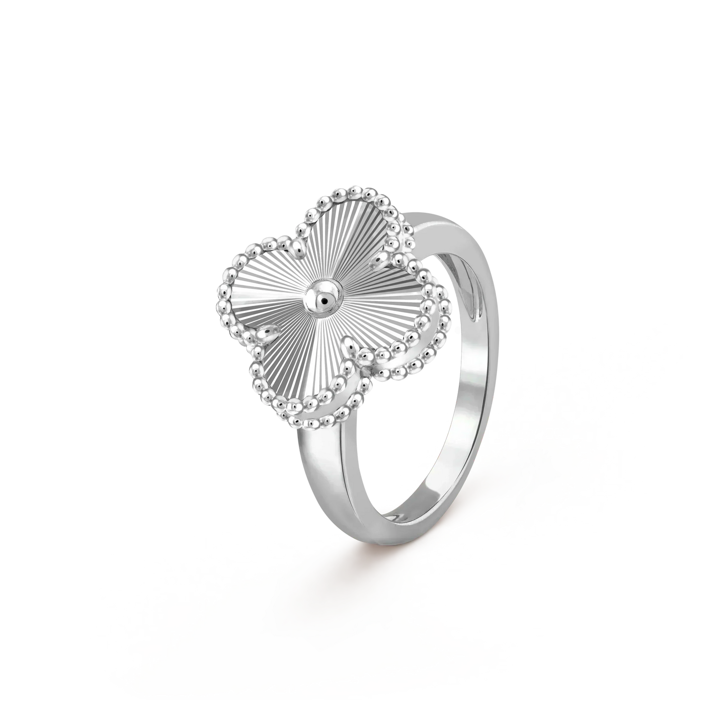 [⭐Luxery]CLOVER SILVER RING