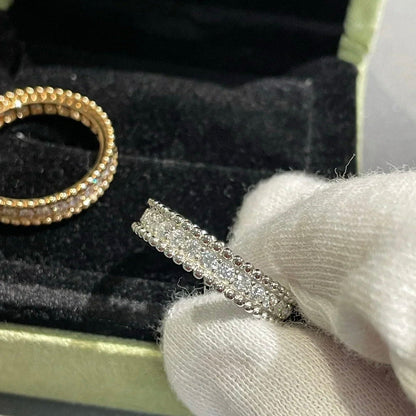 [⭐Luxery]PERLEE DIAMOND ROSE GOLD RING