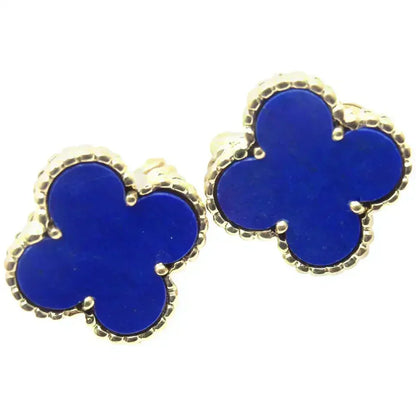 [⭐Luxery]CLOVER MINI 9.5MM TURQUOISE EARRINGS