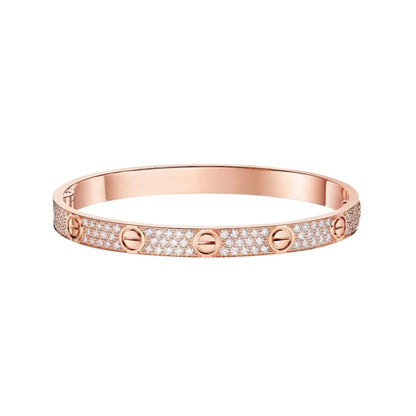 [⭐Luxery]LOVE BRACELET 6.1MM DIAMOND-PAVED