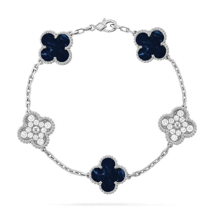 [⭐Luxery]CLOVER 5 MOTIF PIETERSITE BRACELET COLLECTION
